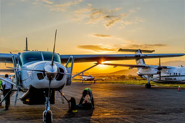 Arusha Airport Sunset