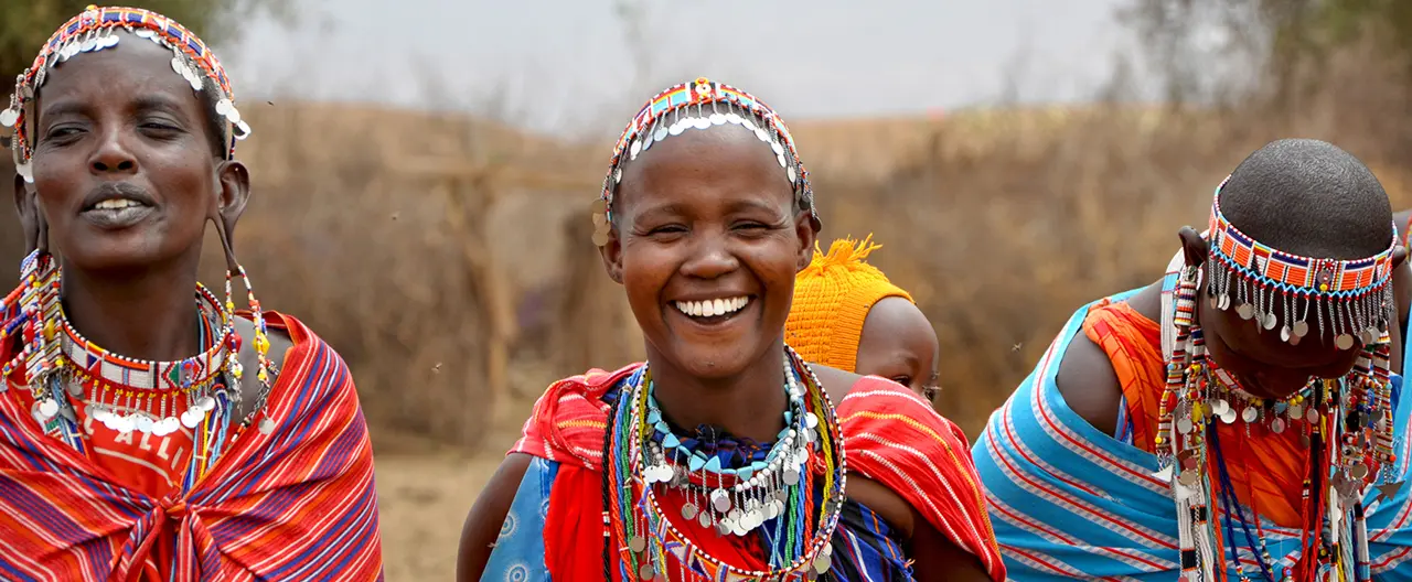 Vrouwen uit de Kenia stam