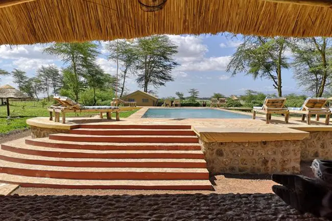 Africa Safari Lake Manyara Pool