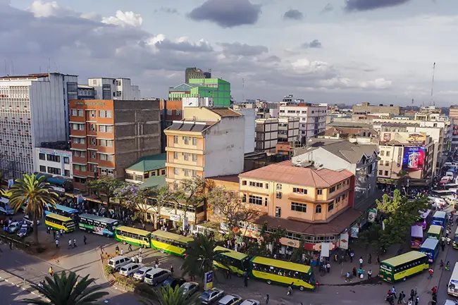 Kenia Nairobi straat