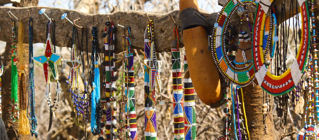 Maasai dorpsmarkt