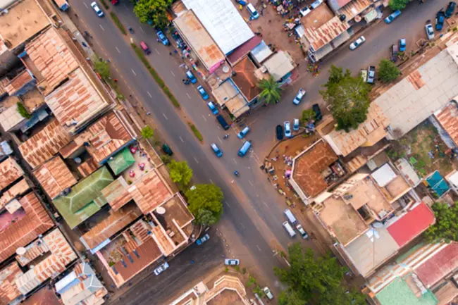 Moshi Aerial View