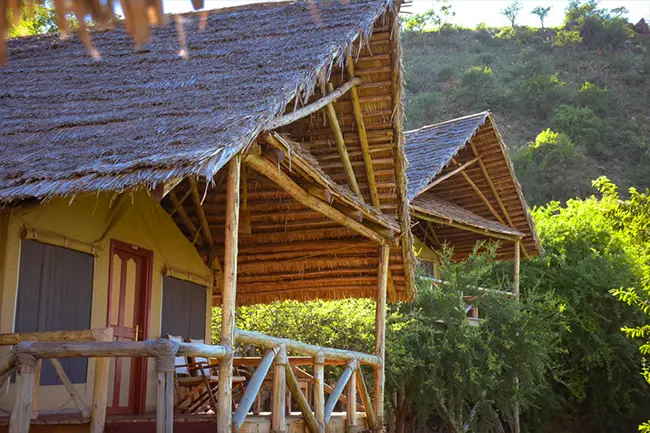 Sangaiwe Tented Lodge Cabins