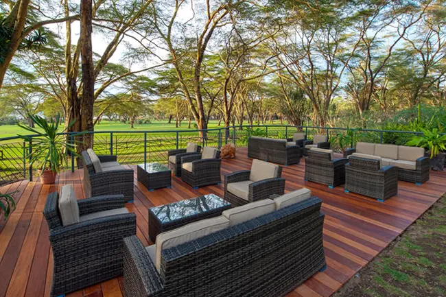 Sopa Resort Meer Naivasha buitendek