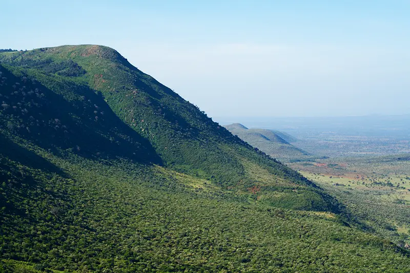 van Mount Longonot Kenia