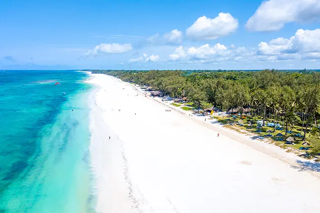 Diani Sea Lodge Kenia Strand