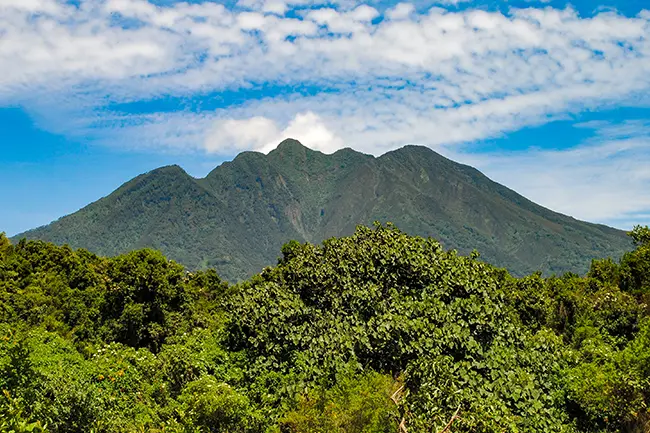 Mgahinga National Park mountains